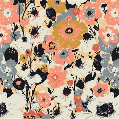 Superbloom - Canyon Blooms - Alison Janssen - Cloud 9 Fabrics - Double Gauze - Simplifi Fabric