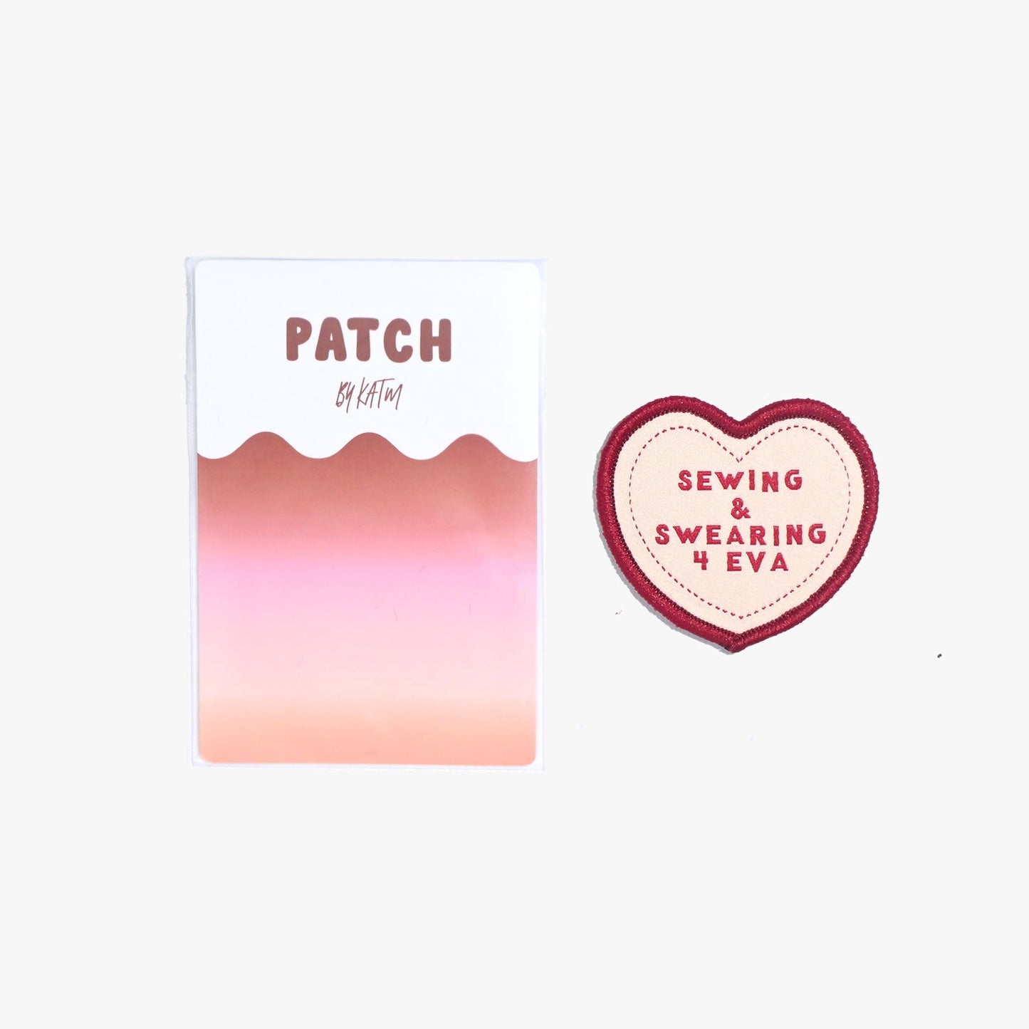 "Swearing & Sewing 4 Eva" - Iron On Patch - Kylie And The Machine - Simplifi Fabric