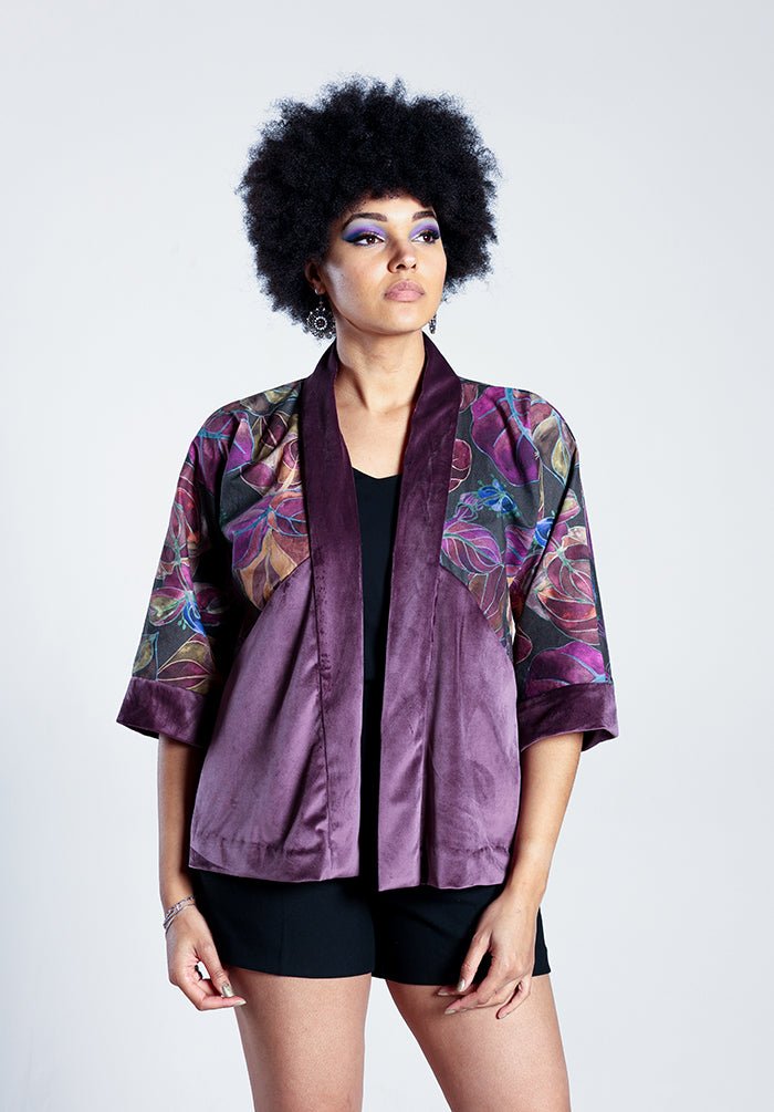Swing Jacket - Paper Sewing Pattern - Sew Different - Simplifi Fabric