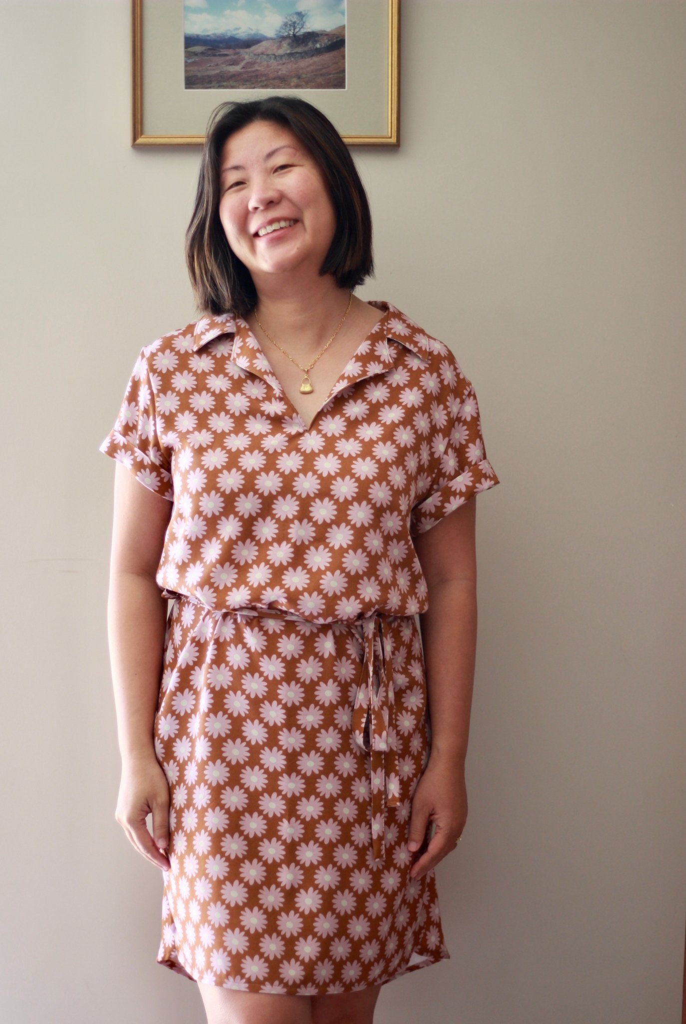 Sydni Shirt Dress - Paper Pattern - Sew to Grow - Simplifi Fabric