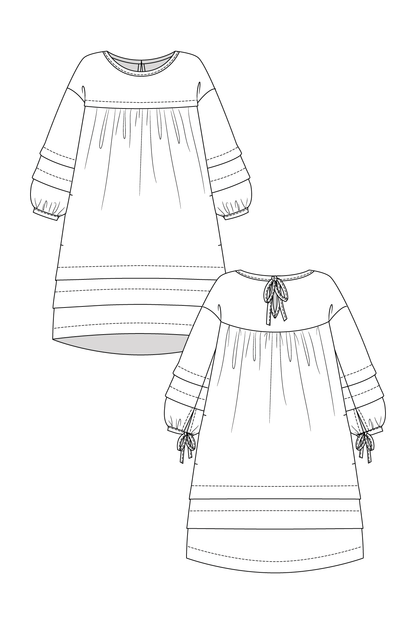 Syli Dress - PDF Pattern - Named Clothing - Simplifi Fabric