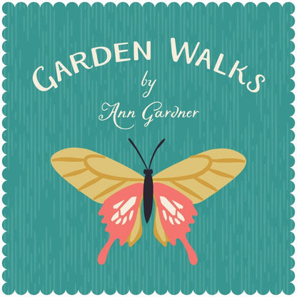 Taking Flight - Garden Walks - Ann Gardner - Cloud 9 Fabrics - Poplin - Simplifi Fabric