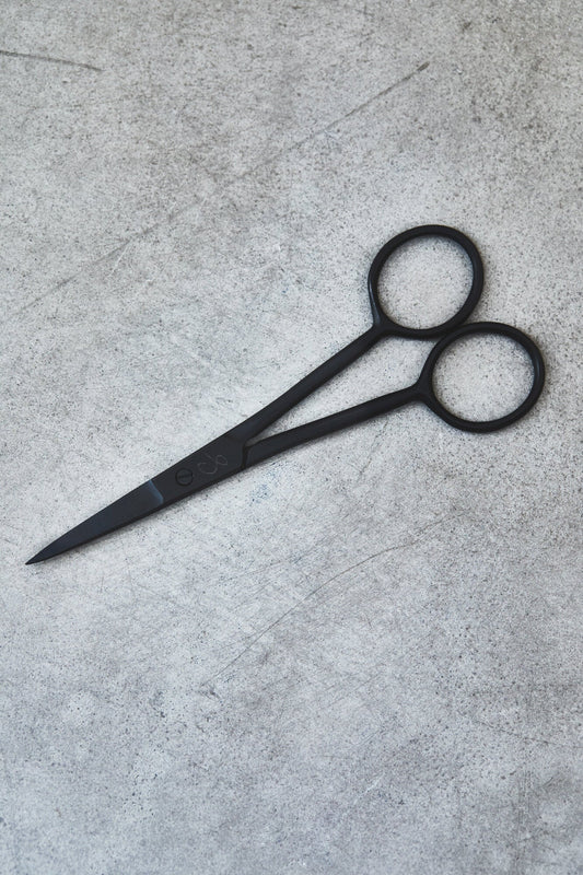 Tall Thread Scissors - Black or Steel - Sewply - Simplifi Fabric