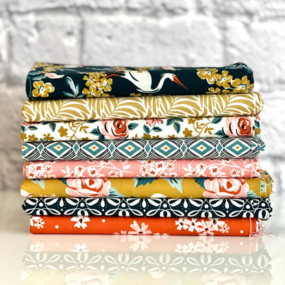 Tarak - Flower Garden - Hang Tight Studio - Cloud 9 Fabrics - Poplin - Simplifi Fabric