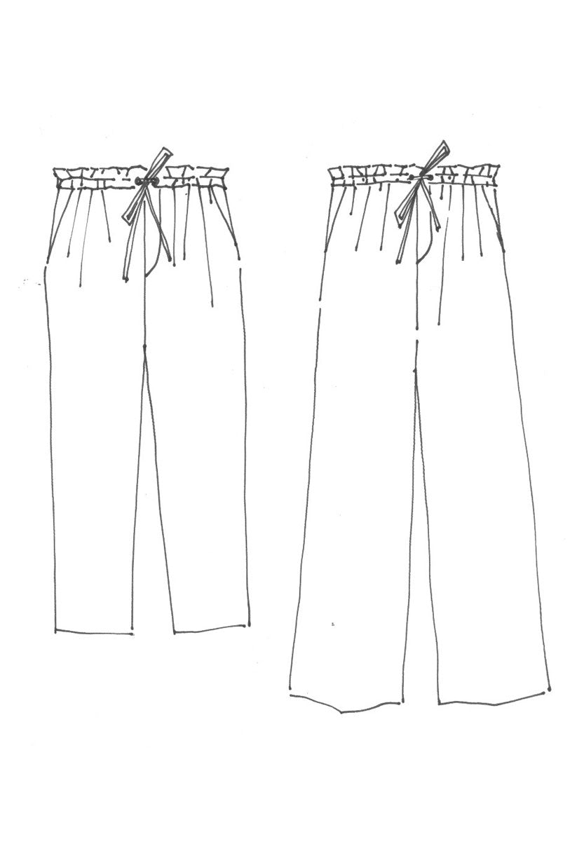 The 101 Trouser (Cropped/Wide/Shorts) Womens Pattern - Merchant & Mills - Simplifi Fabric