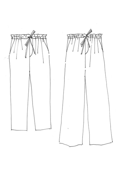 The 101 Trouser (Cropped/Wide/Shorts) Womens Pattern - Merchant & Mills - Simplifi Fabric