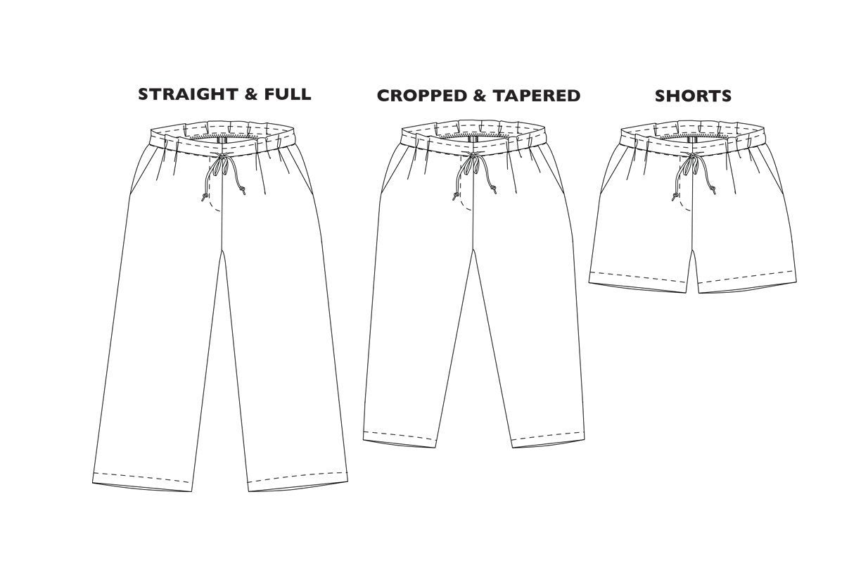 The 101 Trouser (Cropped/Wide/Shorts) Womens Pattern - Merchant & Mills - Simplifi Fabric