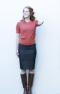 The Alberta Street Pencil Skirt Sewing Pattern - Sew House Seven - Simplifi Fabric