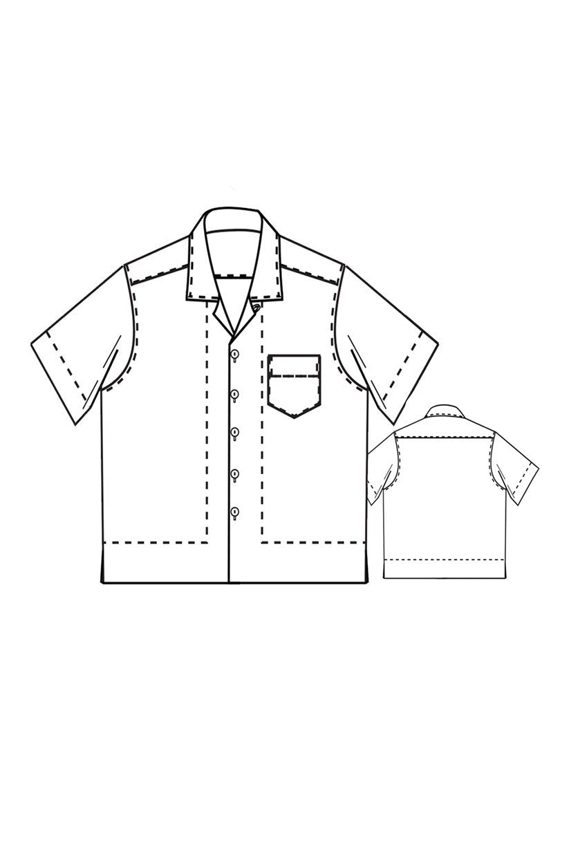 The All State Shirt PDF Pattern - Merchant & Mills - Simplifi Fabric