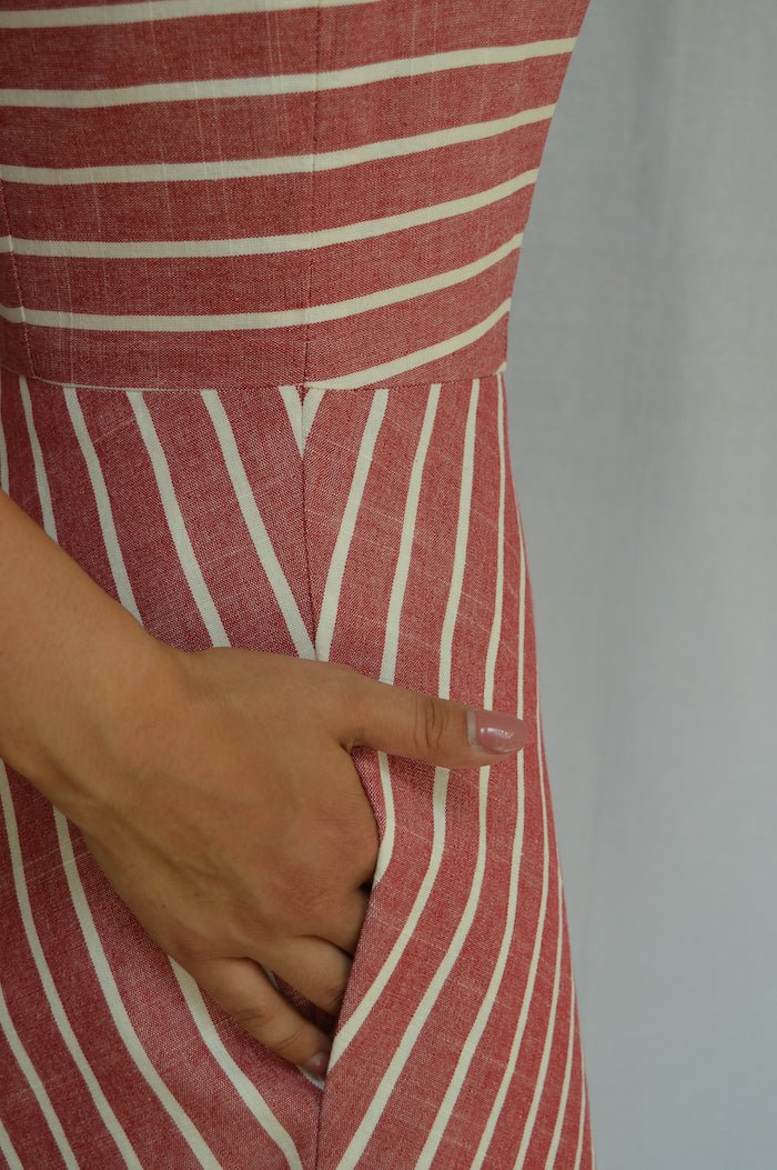 The Barcelona Dress Paper Sewing Pattern - Maven Sewing Patterns - Simplifi Fabric