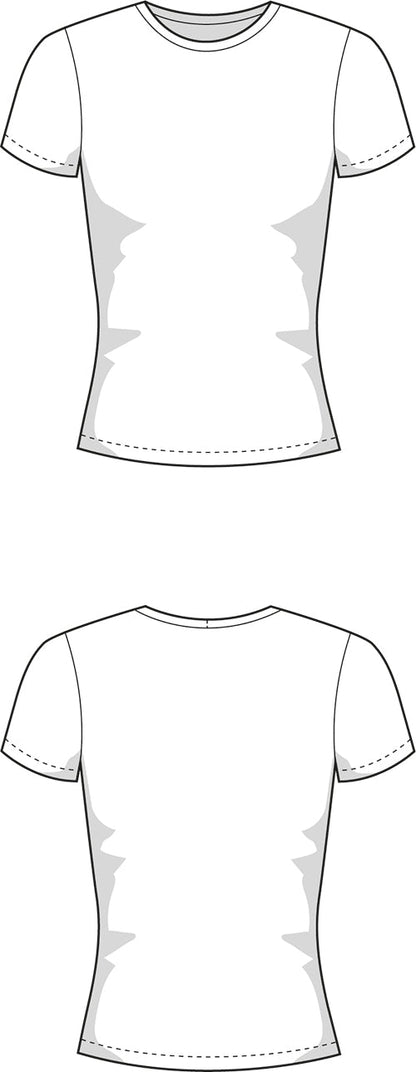 The Basic T-Shirt - Paper Sewing Pattern - Juliana Martejevs - Simplifi Fabric