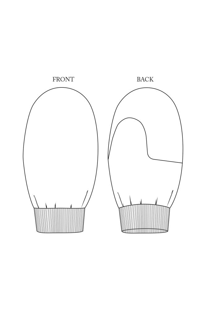 The Braemar Mittens PDF Pattern - Merchant & Mills - Simplifi Fabric