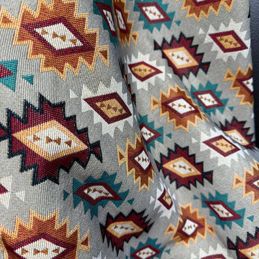 The Desert Mesa Collection - Jacquard Tapestry - Mushroom - Simplifi Fabric