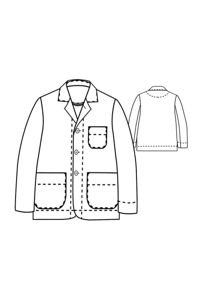 The Foreman Jacket Pattern - Merchant & Mills - Simplifi Fabric