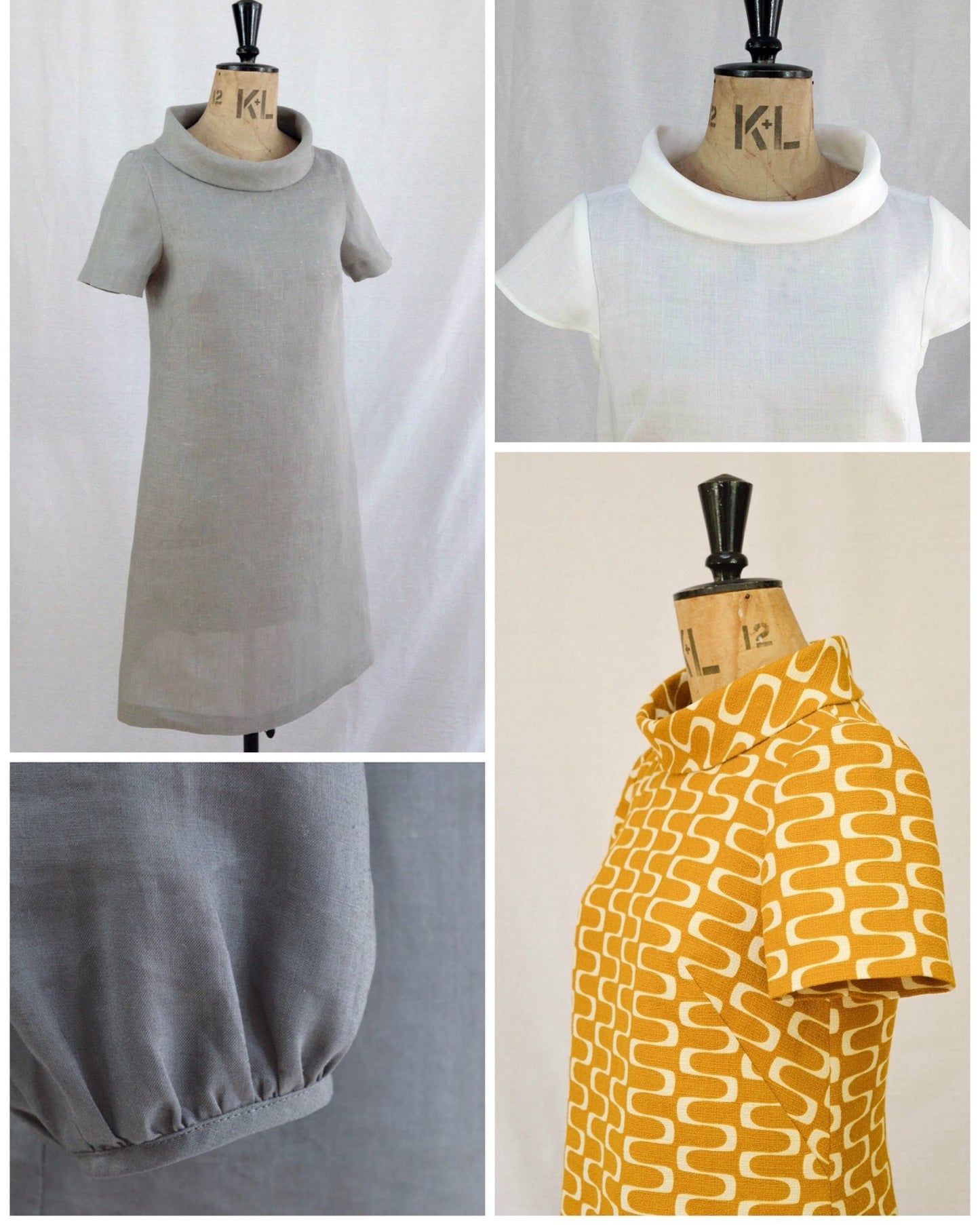 The French Dart Shift Tunic Paper Sewing Pattern - Maven Sewing Patterns - Simplifi Fabric