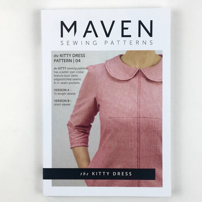 The Kitty Dress Paper Sewing Pattern - Maven Sewing Patterns - Simplifi Fabric