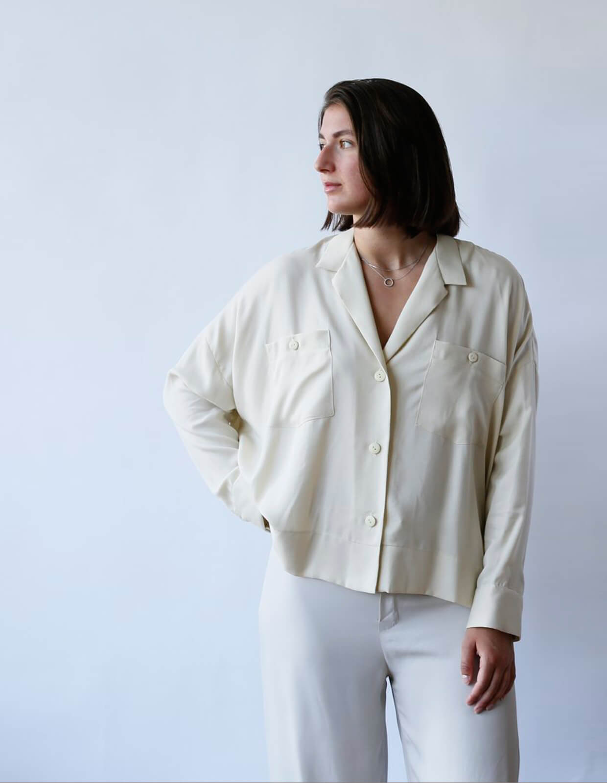 The Lounge Shirt - PDF Pattern - The Makers Atelier - Simplifi Fabric