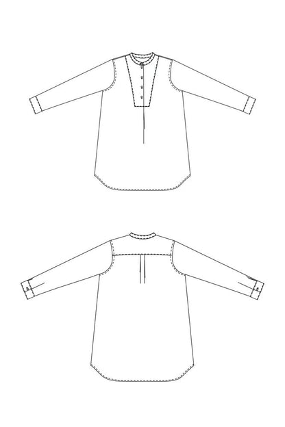 The Niven Classic Shirt Dress PDF Pattern - Merchant & Mills - Simplifi Fabric