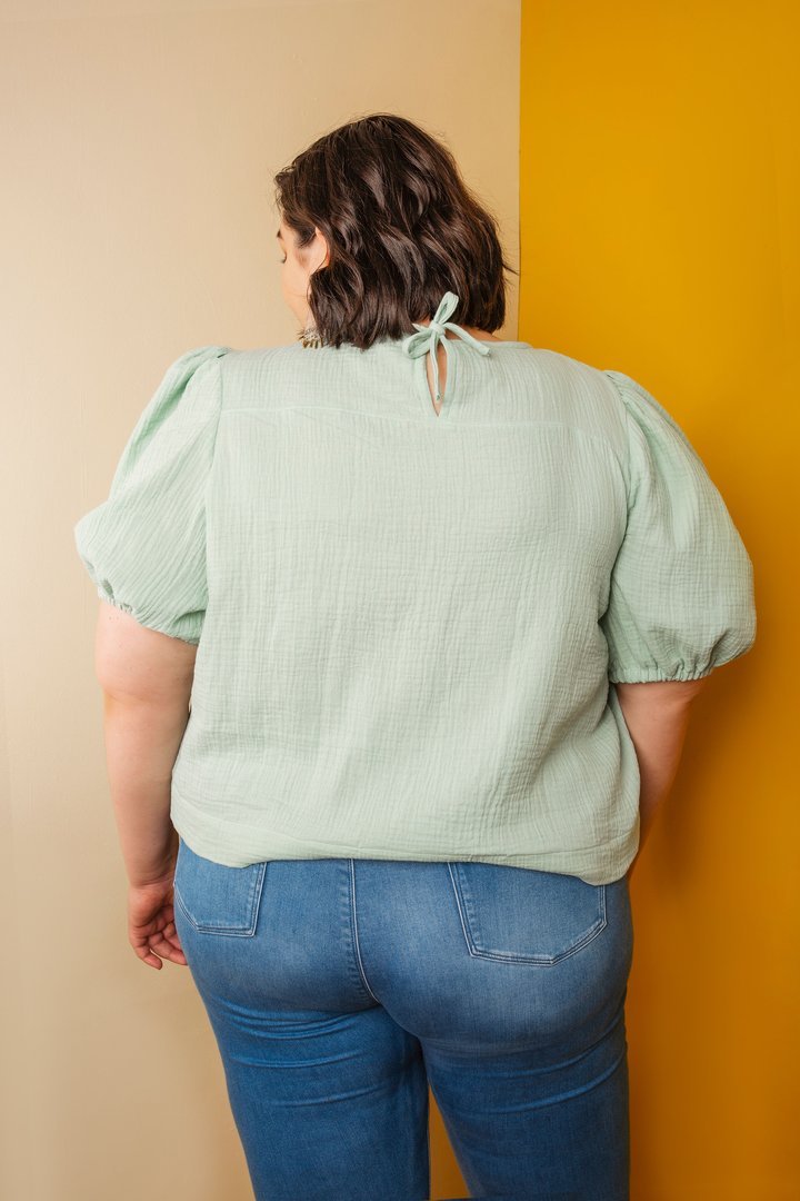 The Sagebrush Top Pattern - Friday Pattern Company - Simplifi Fabric