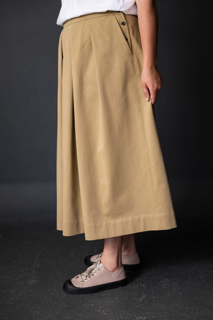 The Shepherd (Pleated A - Line Skirt) Womens PDF Pattern - Merchant & Mills - Simplifi Fabric