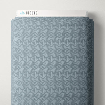 Timothy - Blue - Coastal Calm - Amy MacCready - Cloud 9 Fabrics - Poplin - Simplifi Fabric