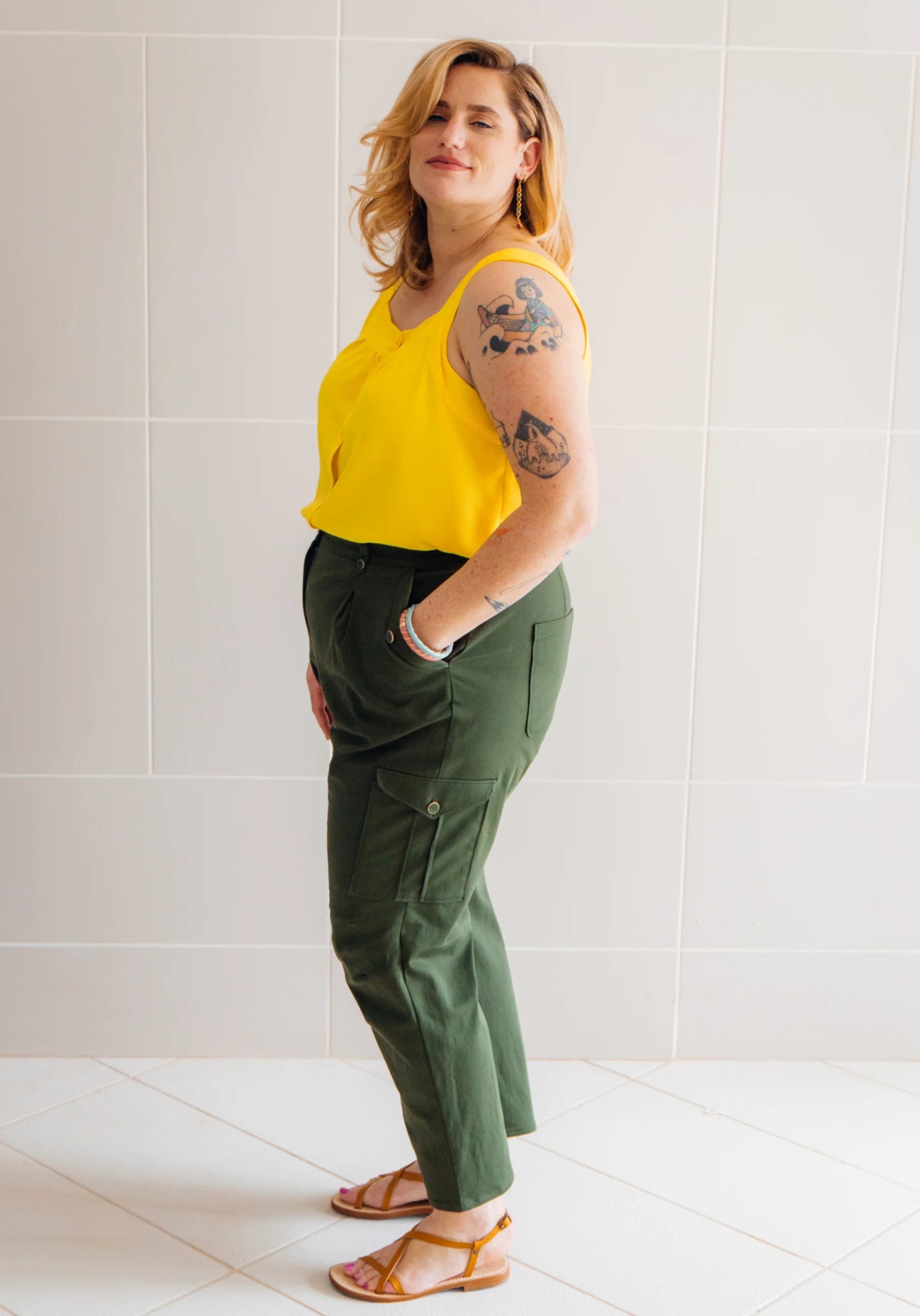 Tremplin Trousers Paper Sewing Pattern - Maison Fauve - Simplifi Fabric
