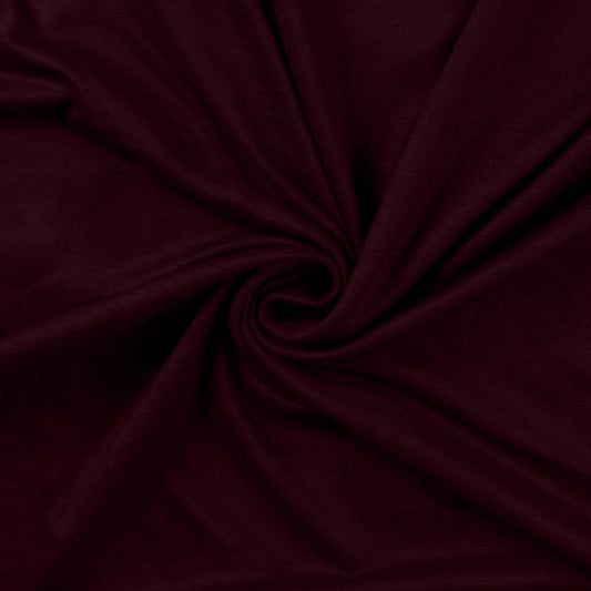 Tricot De Luxe - European Import - Oeko - Tex® - Dark Bordeaux - Simplifi Fabric