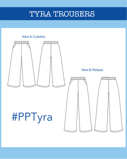 Tyra Trousers PDF Pattern - Ploen Patterns - Simplifi Fabric