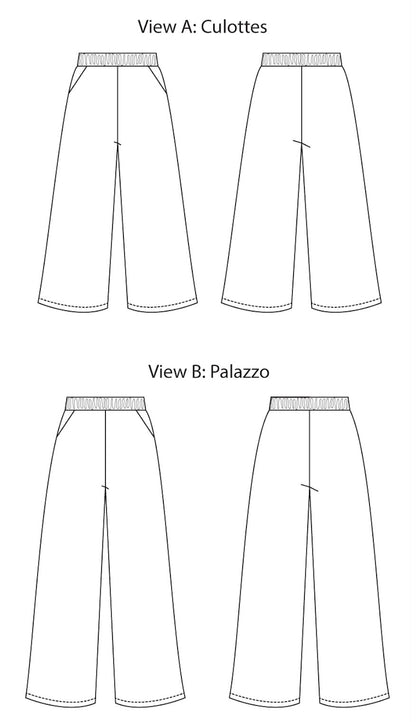 Tyra Trousers PDF Pattern - Ploen Patterns - Simplifi Fabric