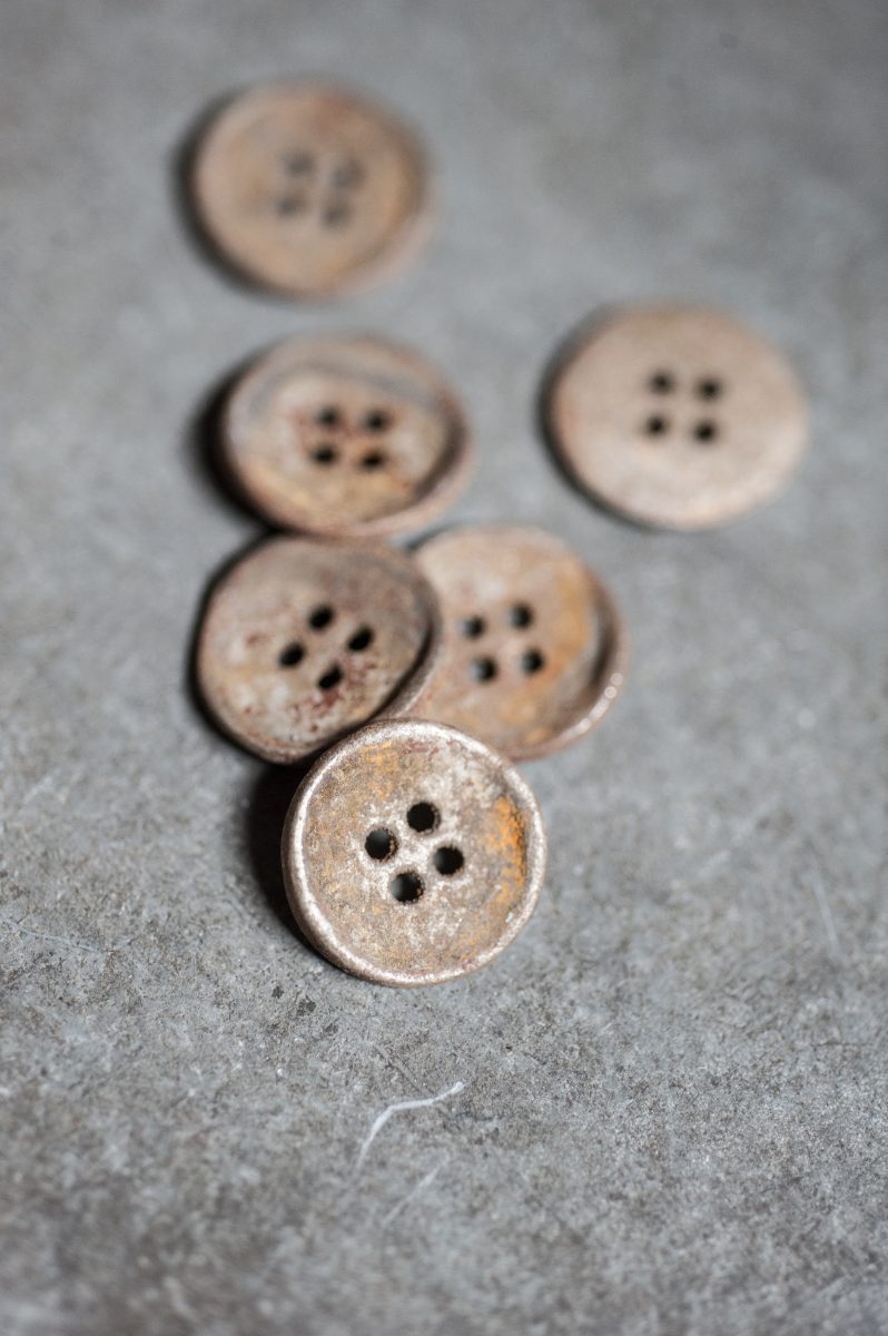 Unearthed - Metal Button - Merchant & Mills - 15mm & 20mm - Simplifi Fabric