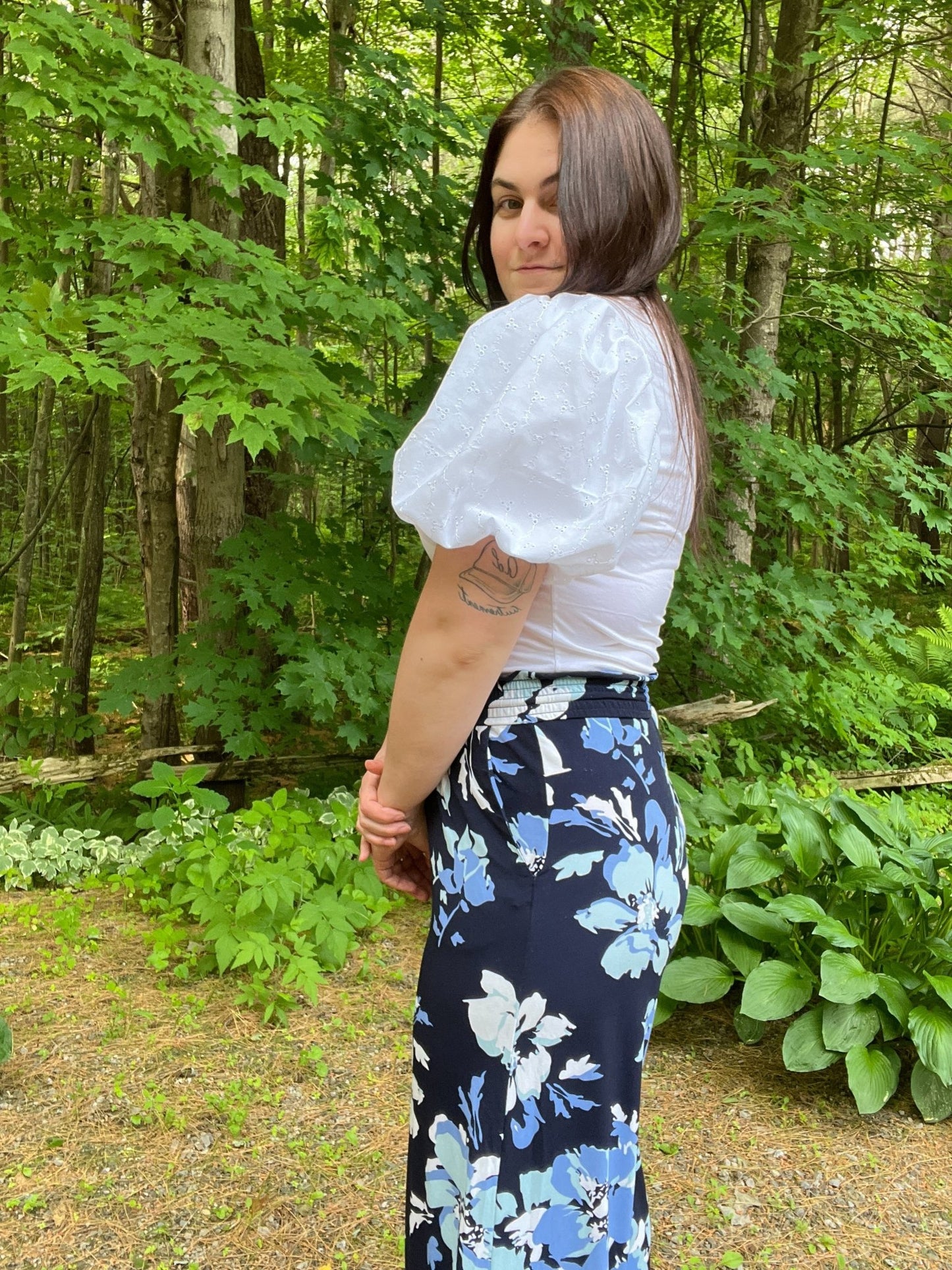 Valencia Top - PDF Sewing Pattern - Maiden Mary Designs - Simplifi Fabric