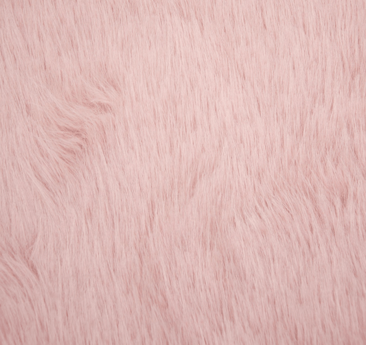 Vegan Long - Pile Faux Fur - Make Up Pink - Katia - Simplifi Fabric