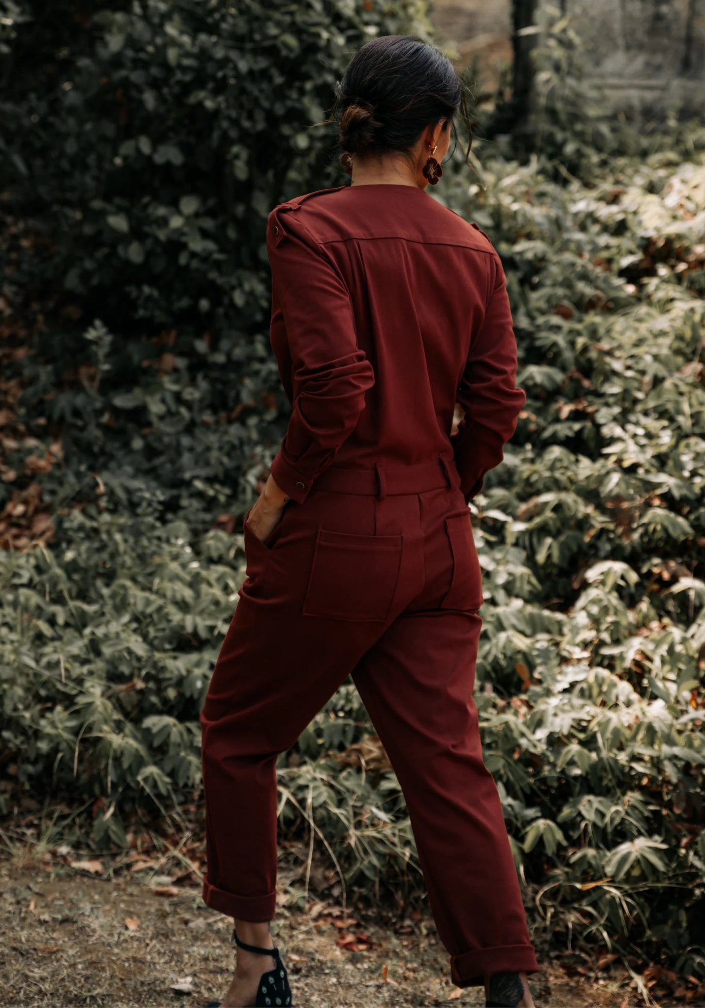Vipère Jumpsuit Paper Sewing Pattern - Maison Fauve - Simplifi Fabric