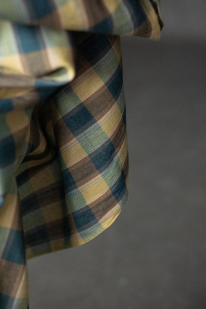 Walnut Grove Check Handwoven Indian Cotton - Merchant & Mills - Simplifi Fabric