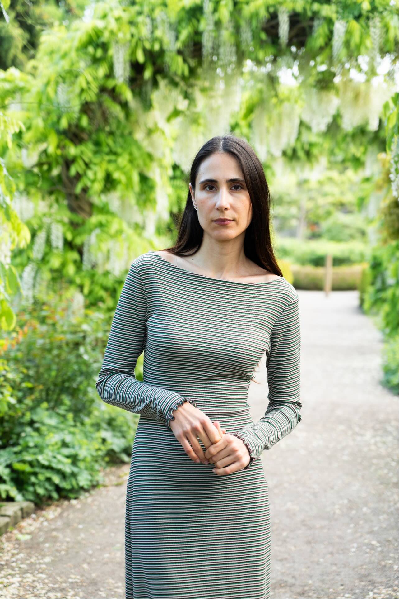 Wavy Hem Dress + Slim Sleeves - Paper Sewing Pattern - Puff And Pencil - Simplifi Fabric