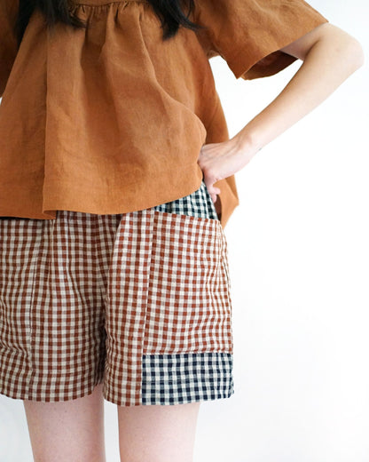 Weekend Chore Shorts PDF Pattern - Matchy Matchy Sewing Club - Simplifi Fabric