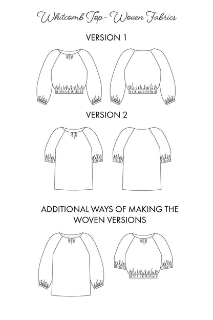 Whitcomb Top PDF Pattern - Sew Love Patterns - Simplifi Fabric