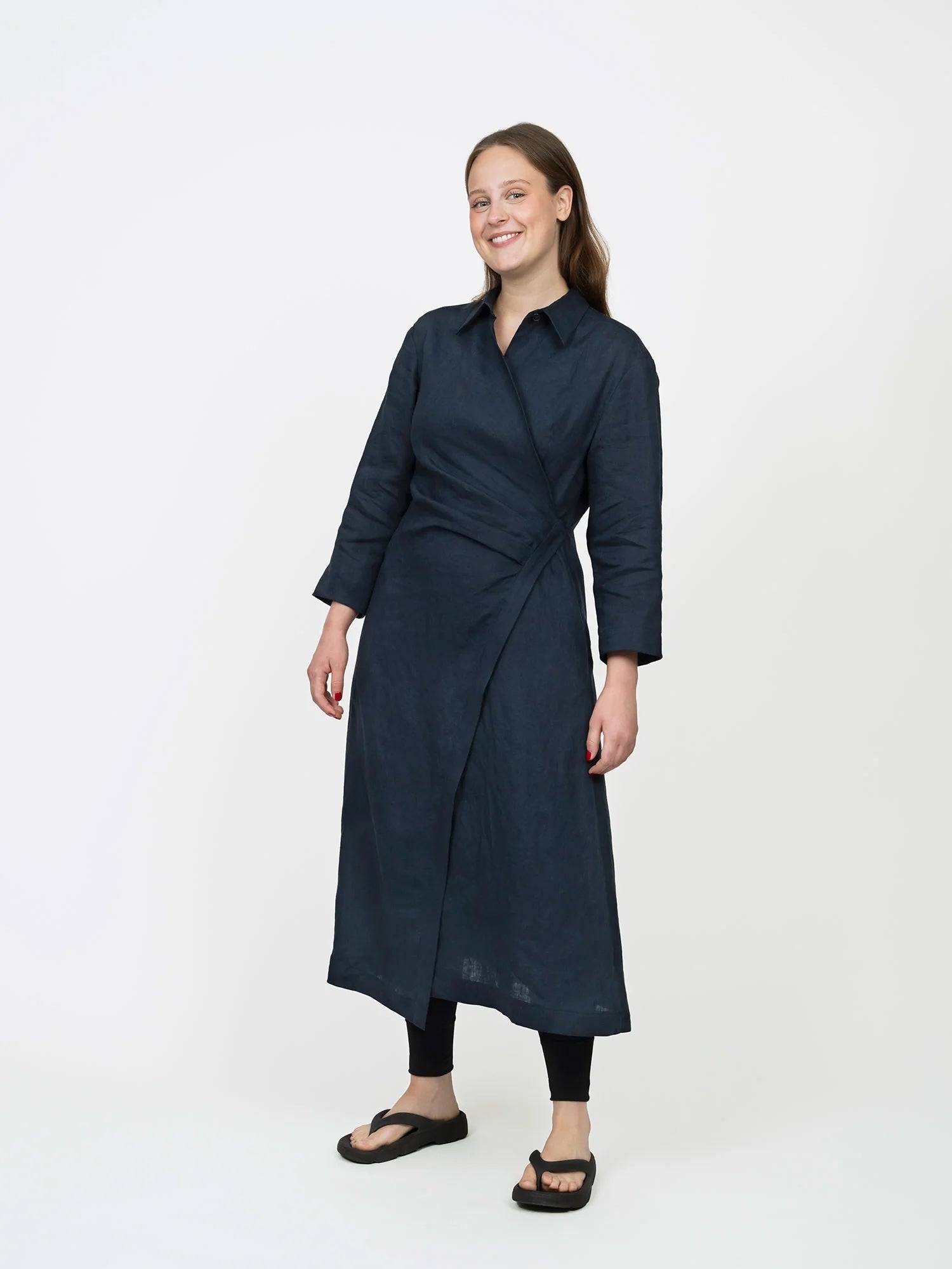 Wrap Dress Pattern - The Assembly Line - Simplifi Fabric