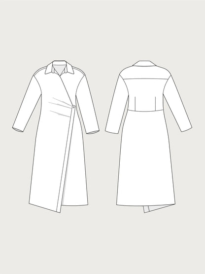 Wrap Dress Pattern - The Assembly Line - Simplifi Fabric