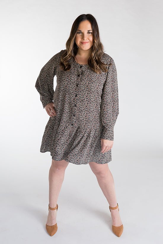 Wren Blouse/Mini - Dress Pattern - Chalk + Notch - Simplifi Fabric