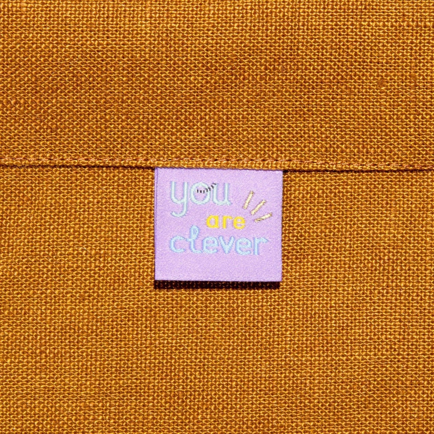 "You Are Clever" KATM x Brook Gossen Woven Labels - Kylie And The Machine - Simplifi Fabric