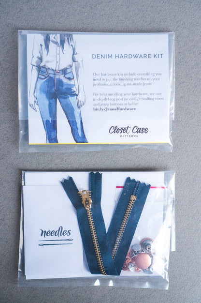 Zipper Fly Jeans Making Kit - Closet Core Patterns - Simplifi Fabric