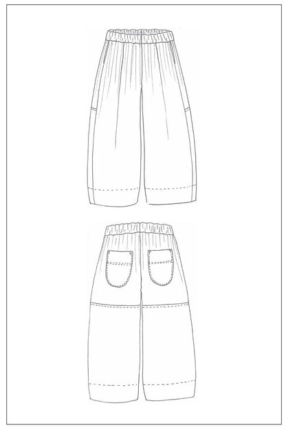 ZW Block Pant - Birgitta Helmersson - PDF Pattern - Simplifi Fabric