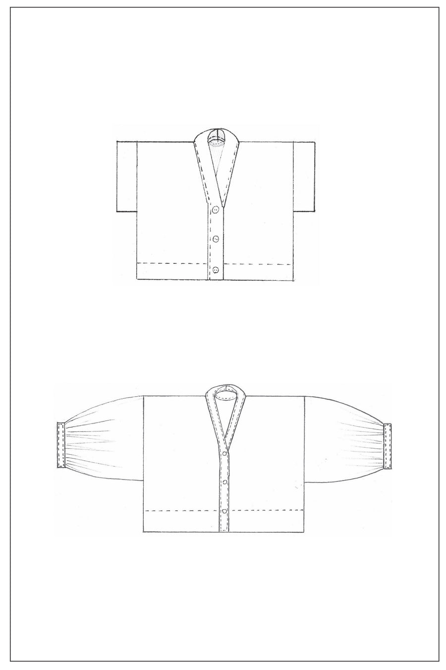 ZW Cropped Shirt - Birgitta Helmersson - PDF Pattern - Simplifi Fabric