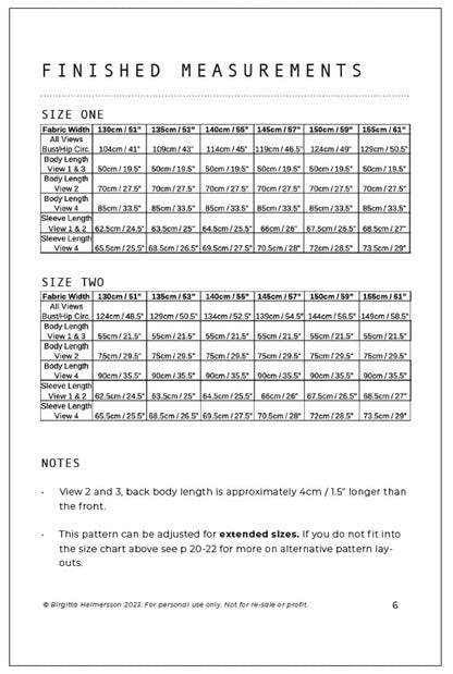 ZW Tie Top - Birgitta Helmersson - PDF Pattern - Simplifi Fabric