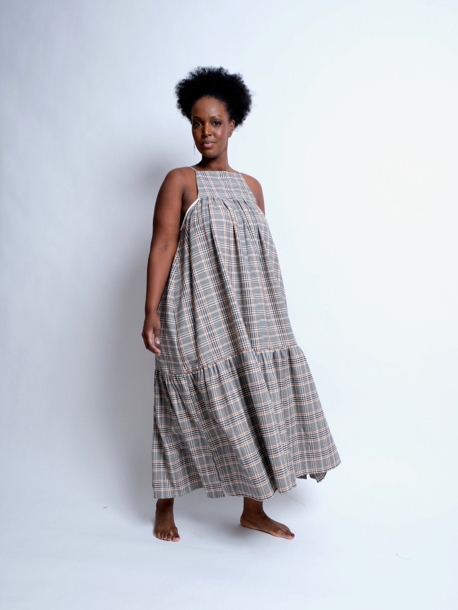 ZW Tier Dress - Birgitta Helmersson - PDF Pattern - Simplifi Fabric