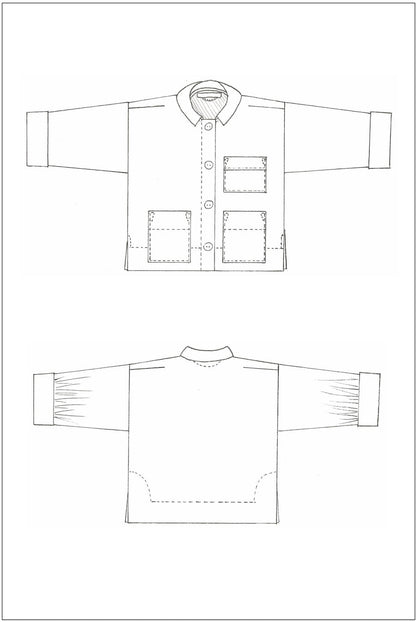 ZW Workwear Jacket - Birgitta Helmersson - PDF Pattern - Simplifi Fabric