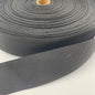 1.5" Light Weight Nylon Grosgrain Tape - Black - By The Yard/36"