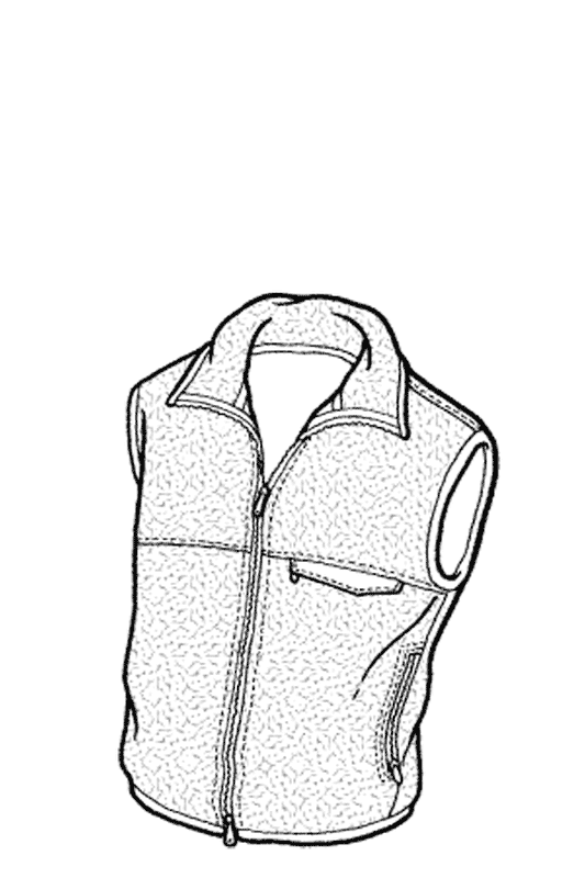 Adult’s Polar Vest Pattern - 109 - The Green Pepper Patterns