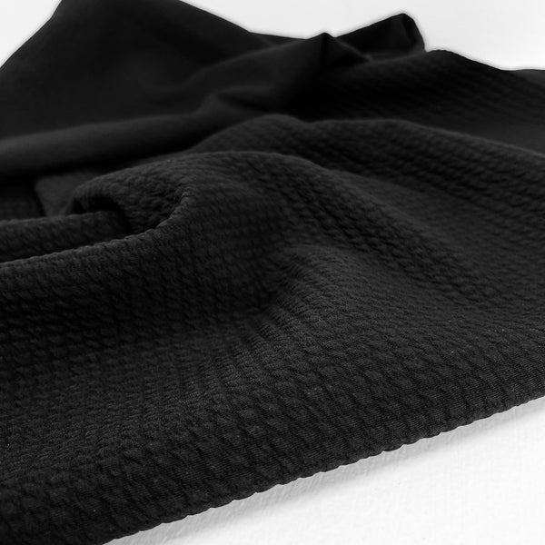 Polartec® Power Air™ Mid Layer Recycled Jersey - Made in USA - Black